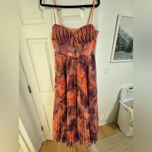 Hutch Pleated Tulle Sweetheart Women's Dress